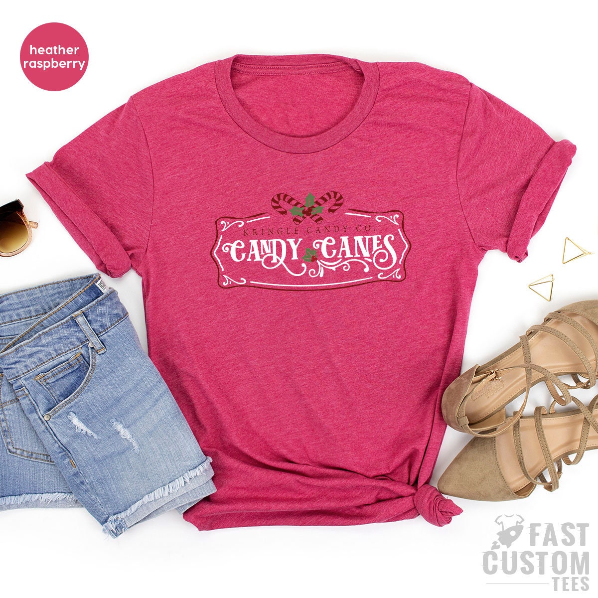 Candy Cane Cutie Shirt, Christmas Funny Kids, Canes, Gift product image 5