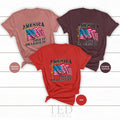 USA Flag Shirt, 4th Of July Love It Or Leave It American product image 1