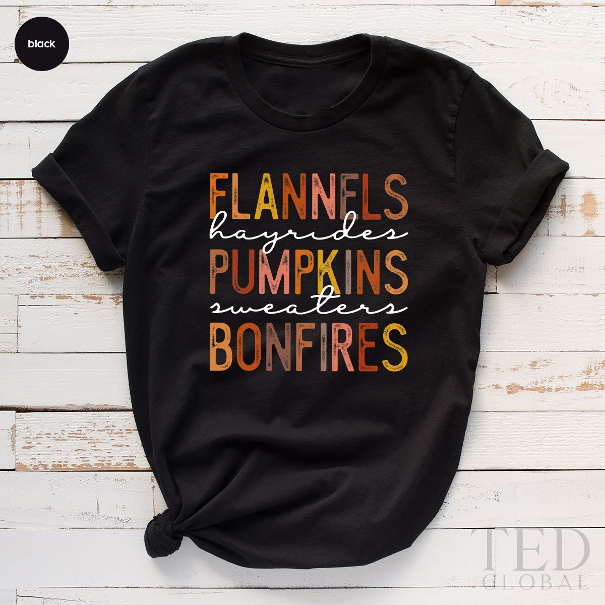 Thanksgiving Shirt, Pumpkin Spice Season T Cute Fall T product image 3