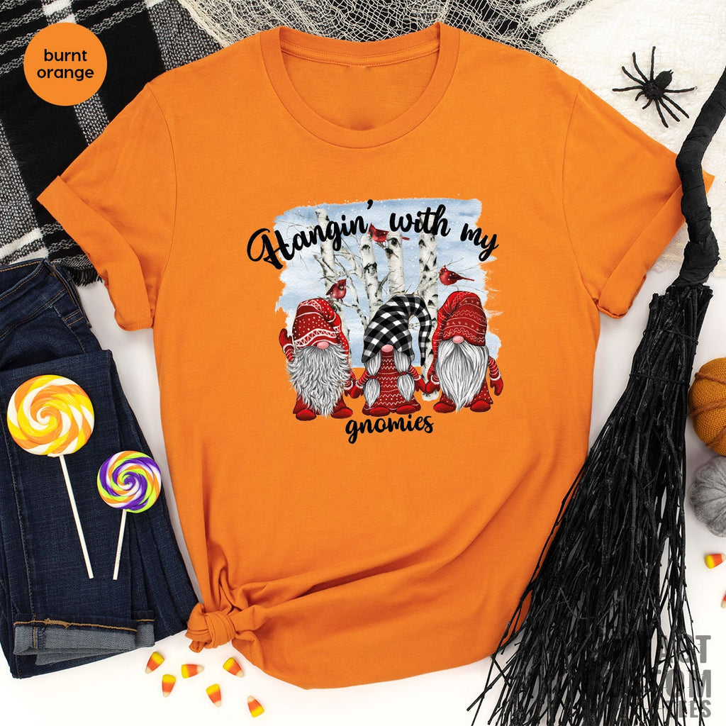 Hanging with my Gnomies Christmas T-Shirt, Merry Noel product image 3