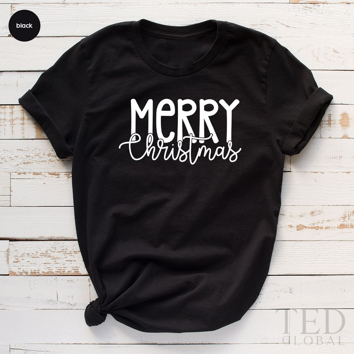 Cute MERRY Christmas T-Shirt, Happy T Shirt, Funny Family product image 3