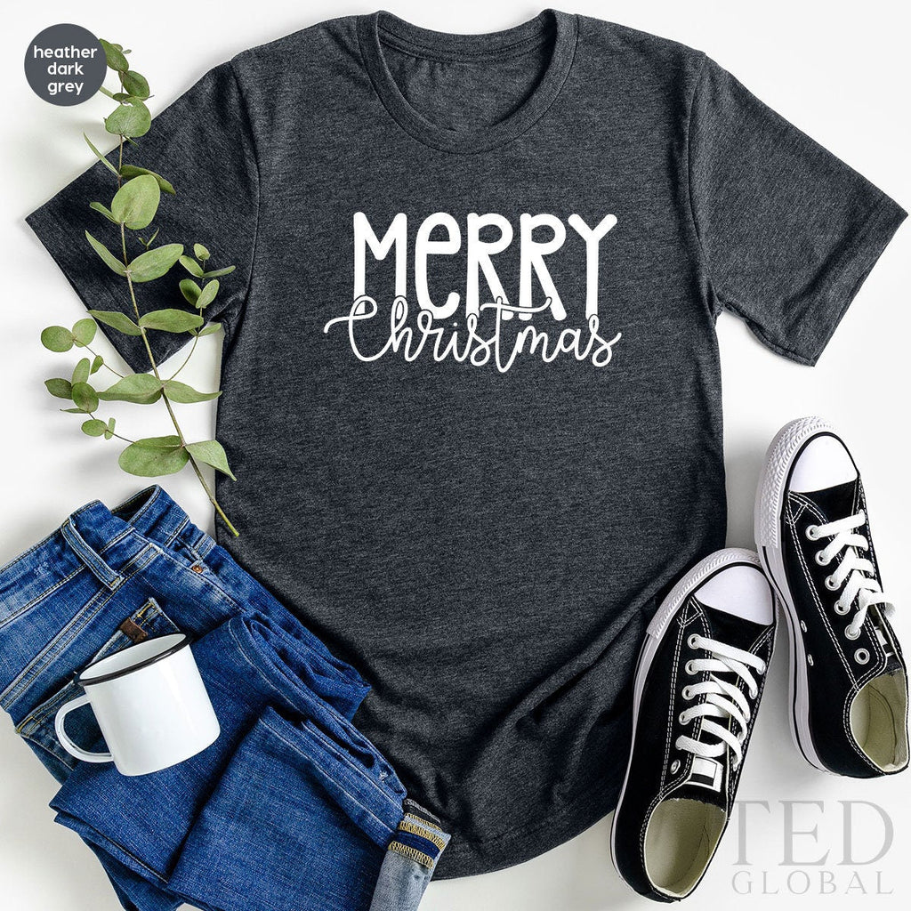 Cute MERRY Christmas T-Shirt, Happy T Shirt, Funny Family product image 2