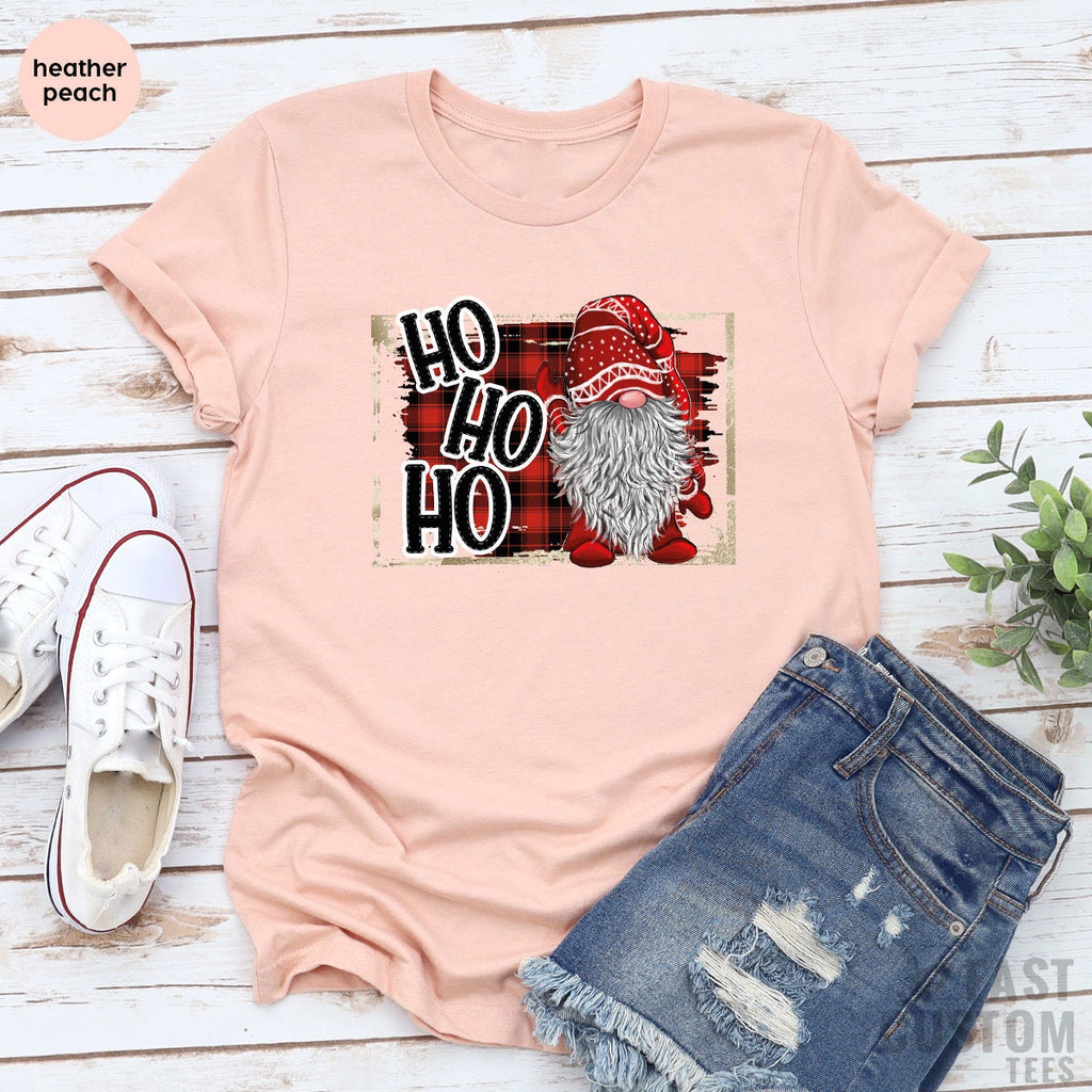 Ho Ho Ho Christmas, Shirt, Snowman Tee, Gift, Family product image 4