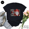 Ho Ho Ho Christmas, Shirt, Snowman Tee, Gift, Family product image 1