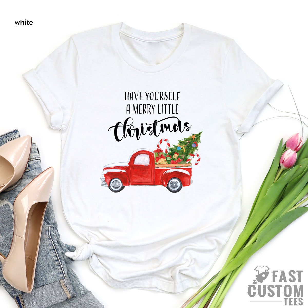 Have Yourself A Merry Little Christmas Shirt, for Women product image 2