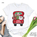 Christmas Shirts for Women, Truck Shirt, T-Shirt, Tee, Cute product image 1