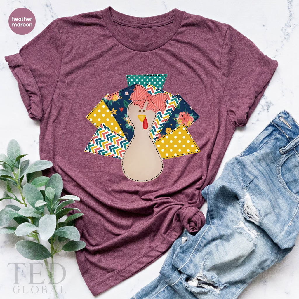 Funny Pumpkin Turkey T-Shirt, Thanksgiving Fall T Shirt product image 4