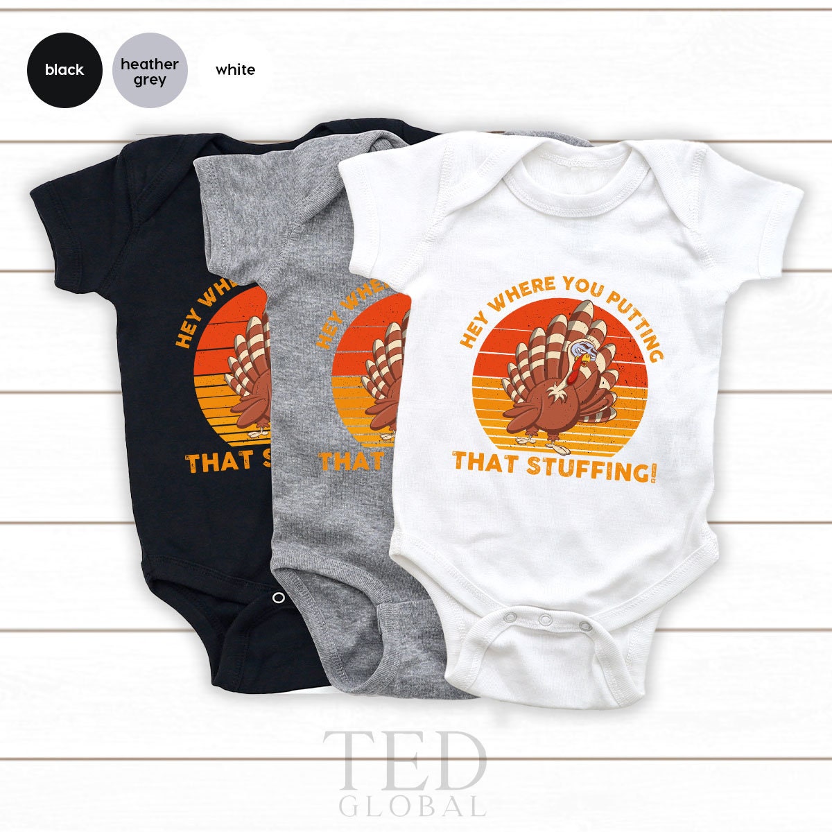 Cute Thanksgiving Baby Gift, Hey Where You Putting That Stuffing Baby Shower Gift, Turkey New Baby Onesie, Bodysuits Kid Toddler Clothes