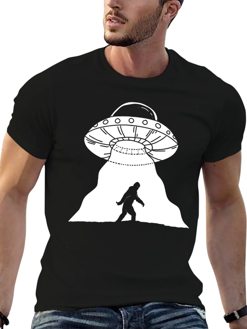UFO Abduction Graphic Tee product image 6