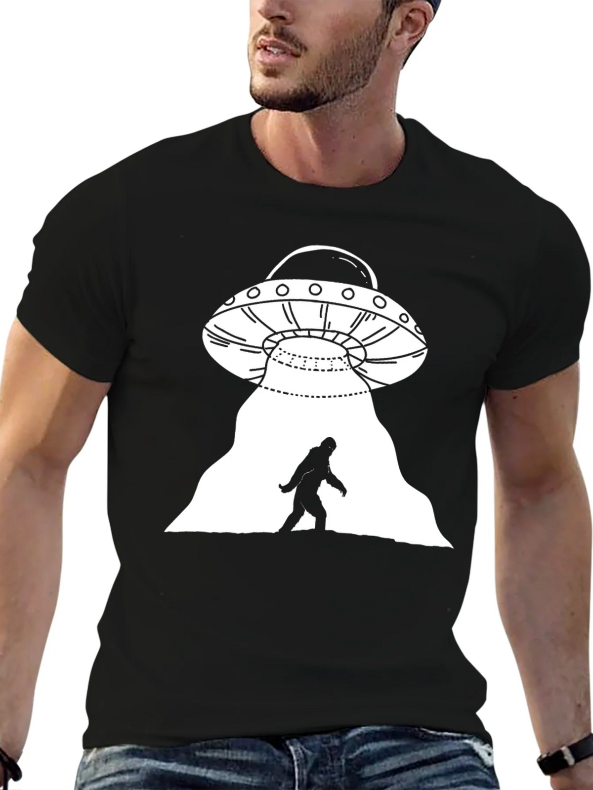 UFO Abduction Graphic Tee product image 6