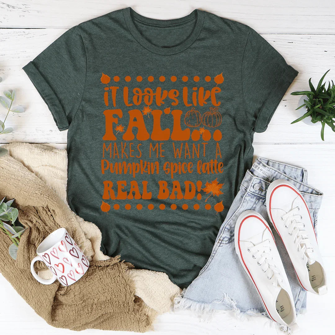 It Looks Like Fall Makes Me Want A Pumpkin Spice Latte Real product image 3