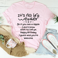 It's No Bra Weather Tee product image 1