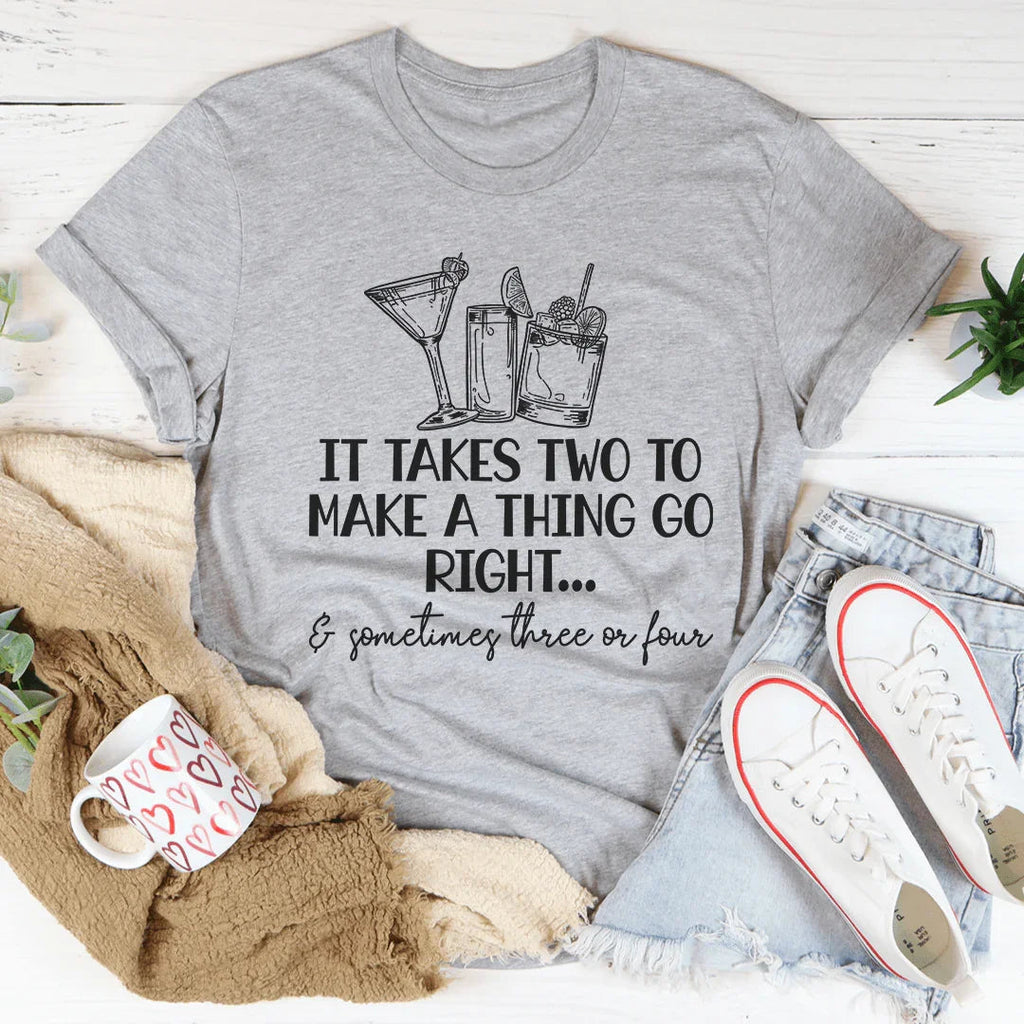 It Takes Two To Make A Thing Go Right Tee product image 3