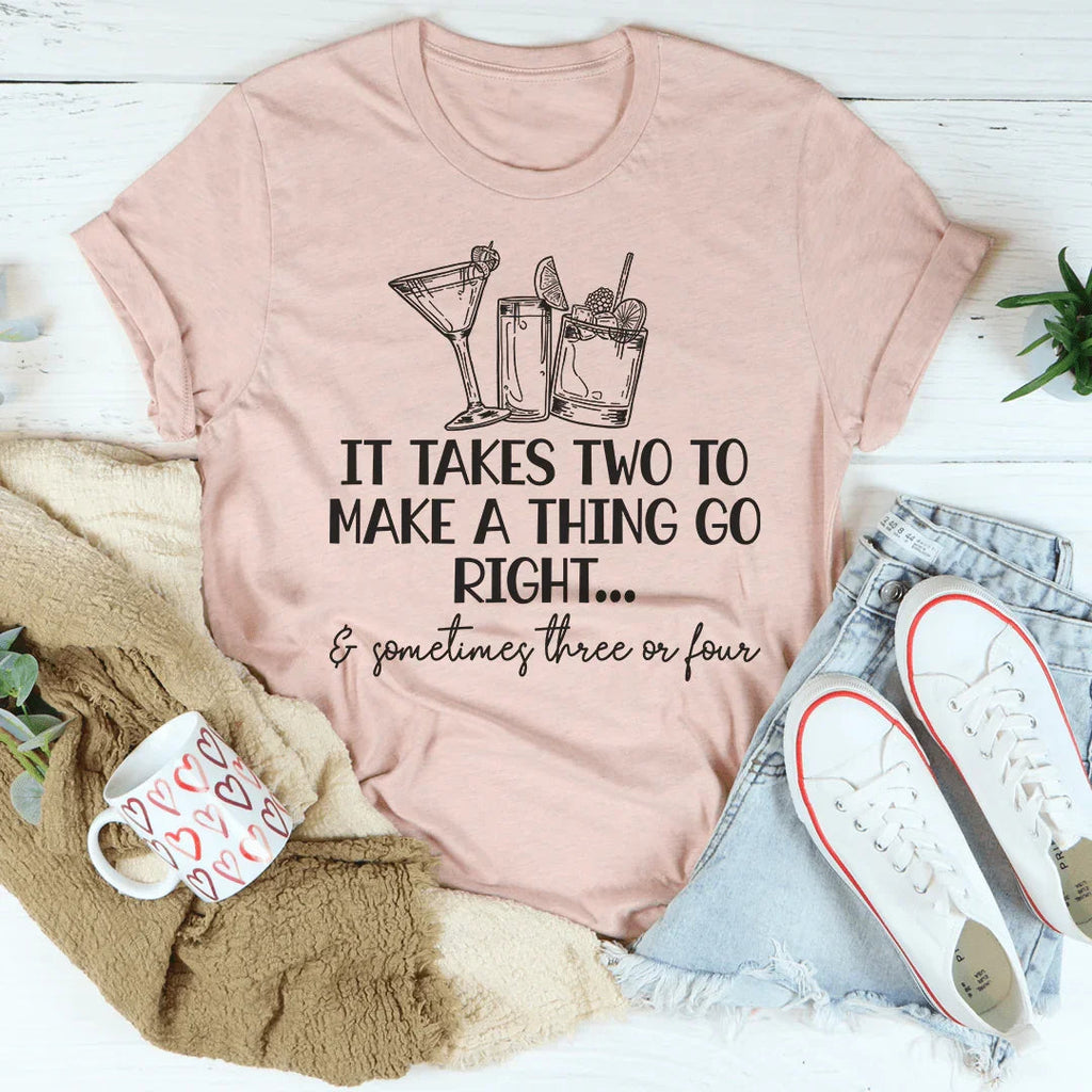 It Takes Two To Make A Thing Go Right Tee product image 2