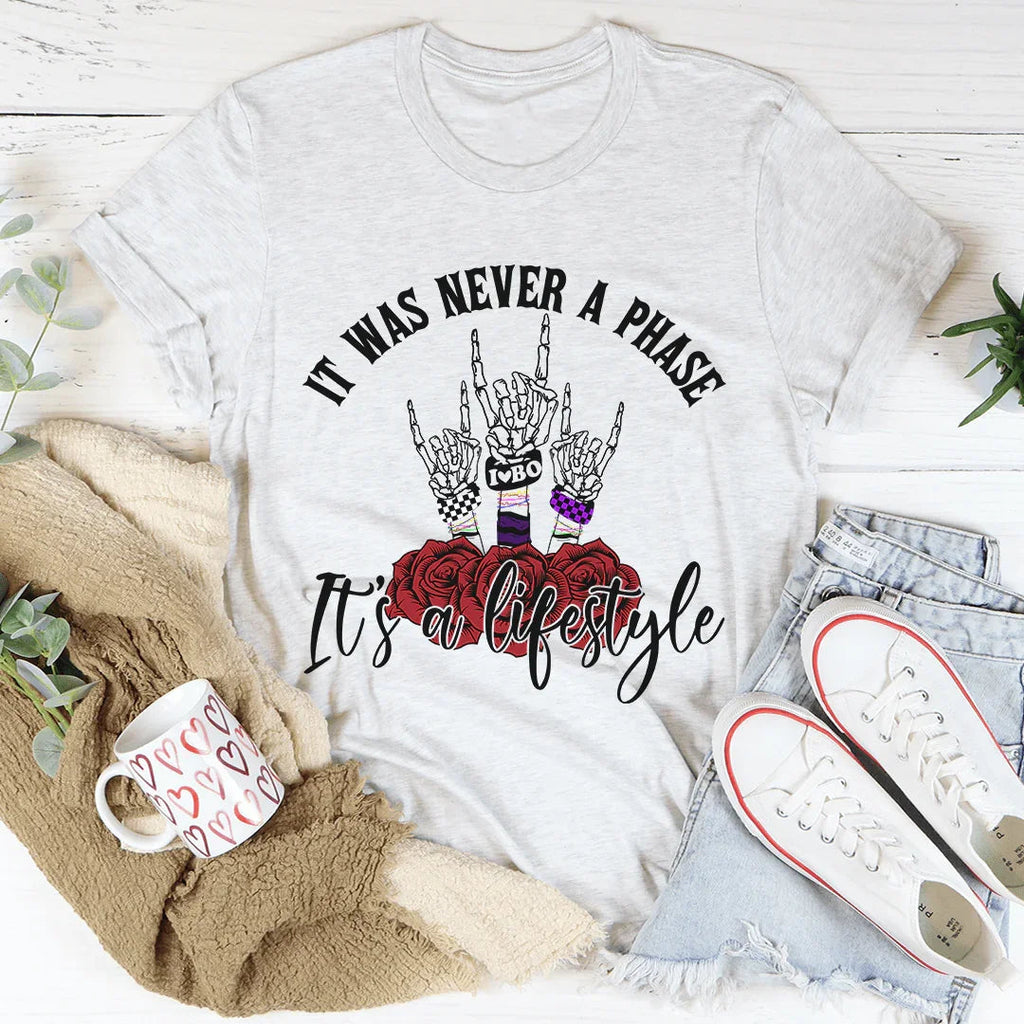 It Was Never A Phase Emo Tee product image 3