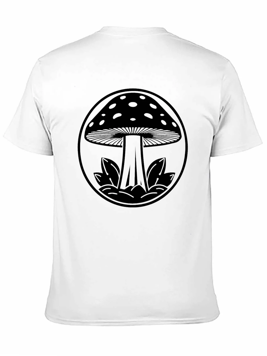 Mushroom Graphic Black Tee - Unique Design product image 5