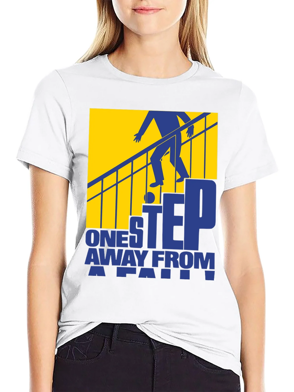 One Step Away From A Fall Graphic Tee product image 2