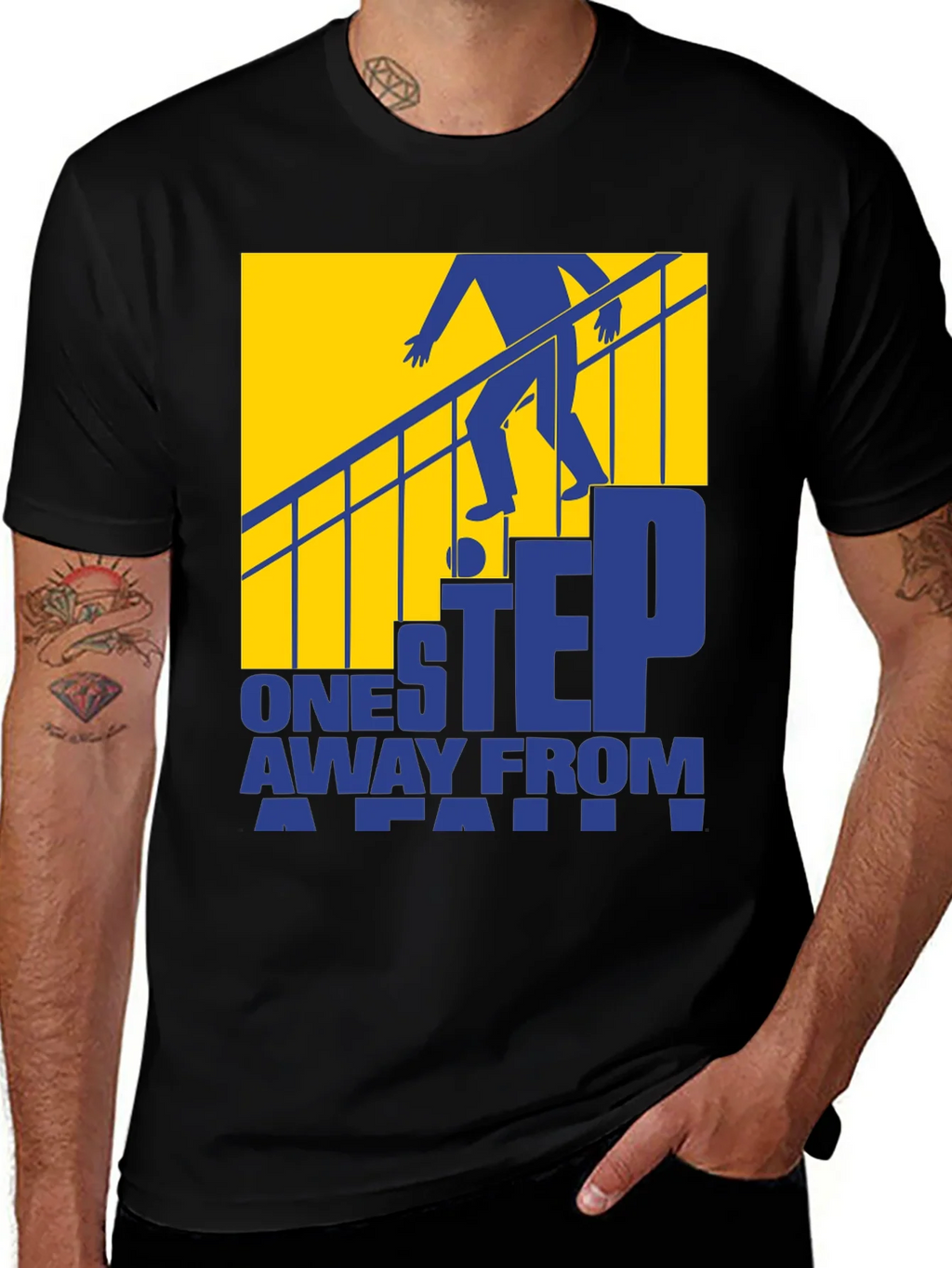 One Step Away From A Fall Graphic Tee product image 1
