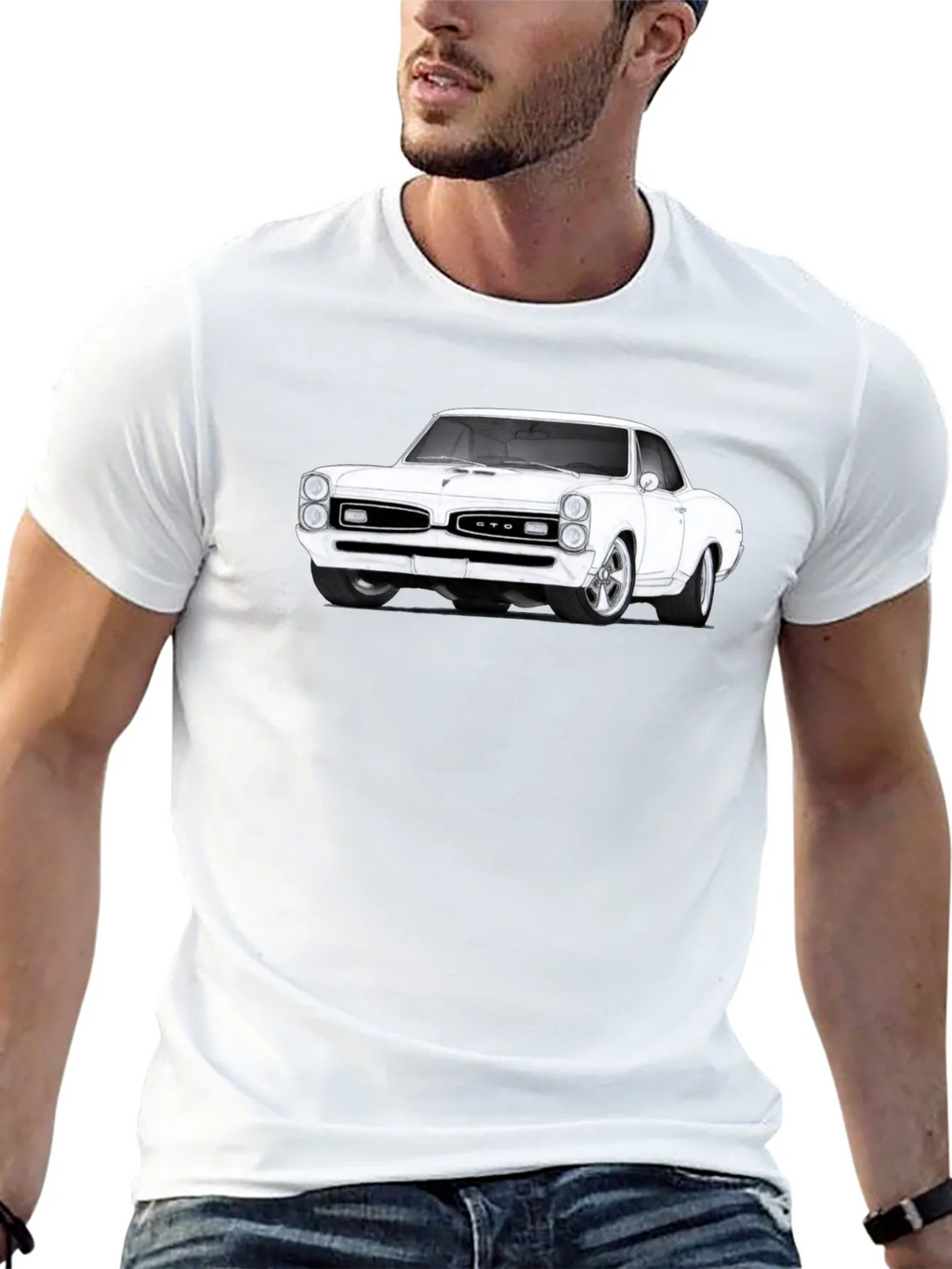Classic Car Graphic Tee - Mens Black T-Shirt product image 12