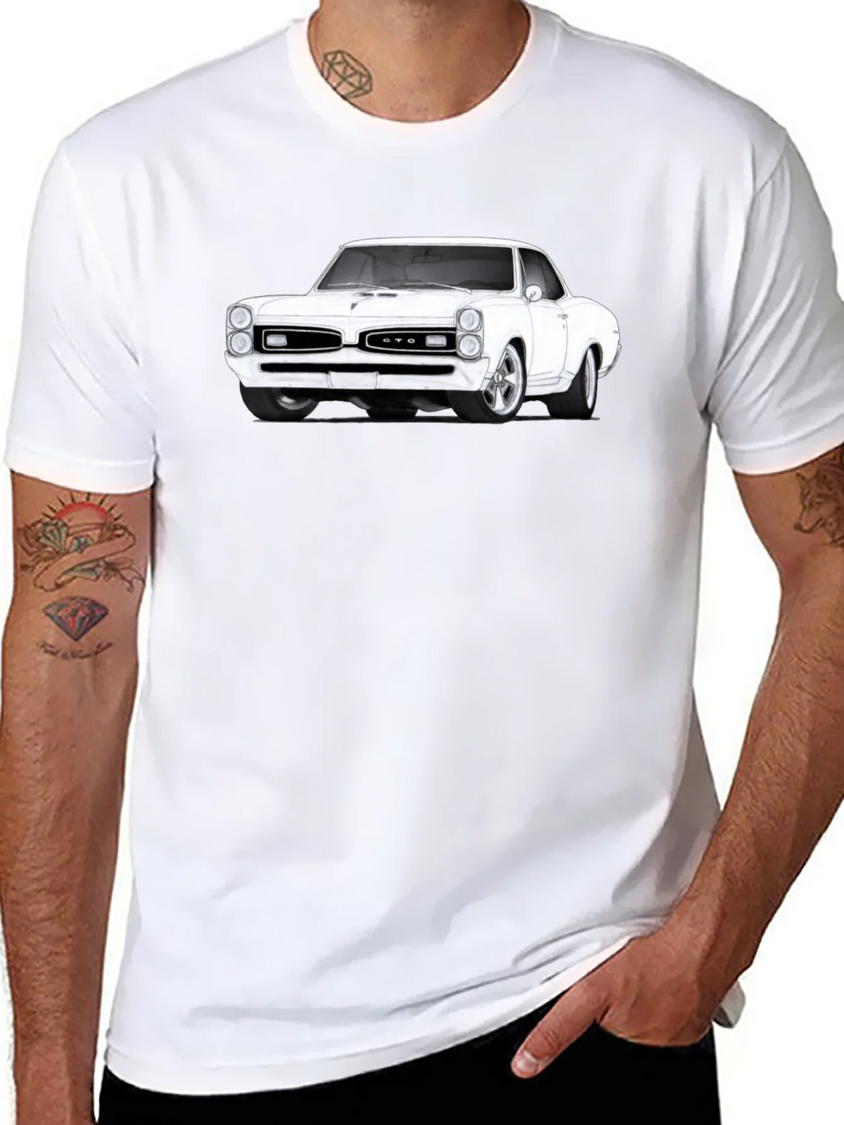 Classic Car Graphic Tee - Mens Black T-Shirt product image 7
