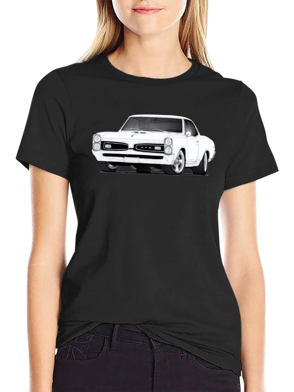 Classic Car Graphic Tee - Mens Black T-Shirt product image 2