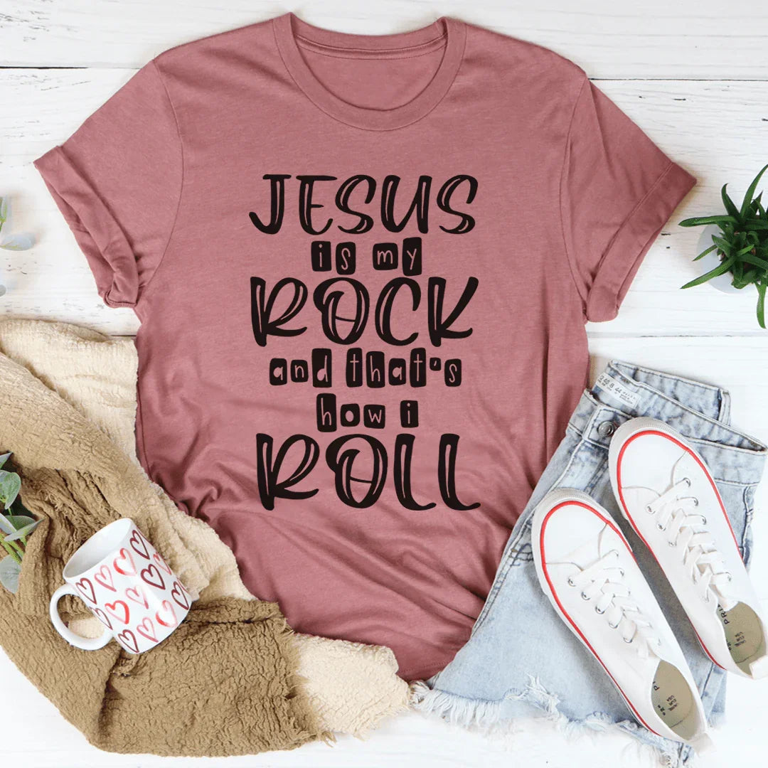 Christian Rock Graphic T-Shirt – \"Jesus Is My And That's product image 3