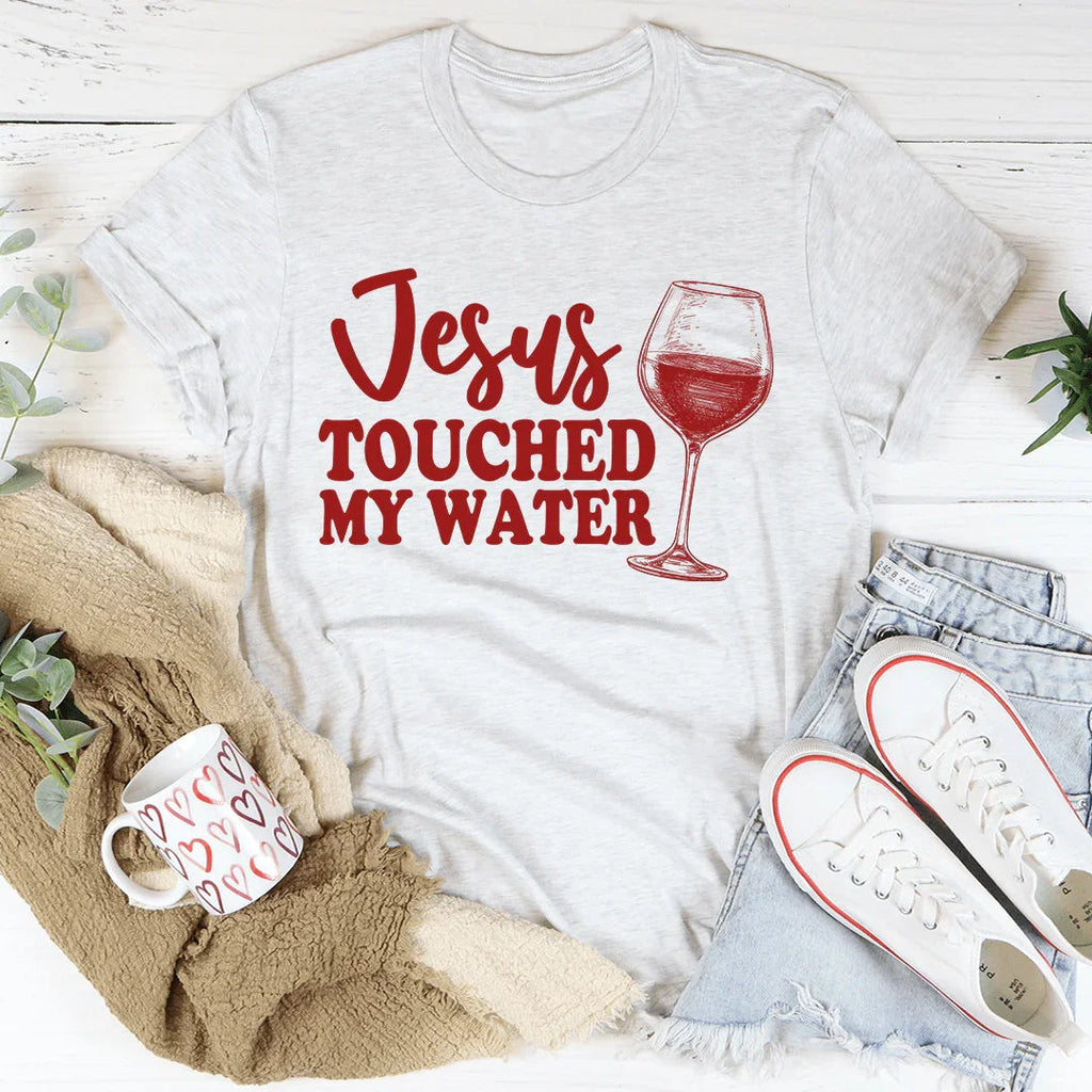 Jesus Touched My Water Tee product image 4