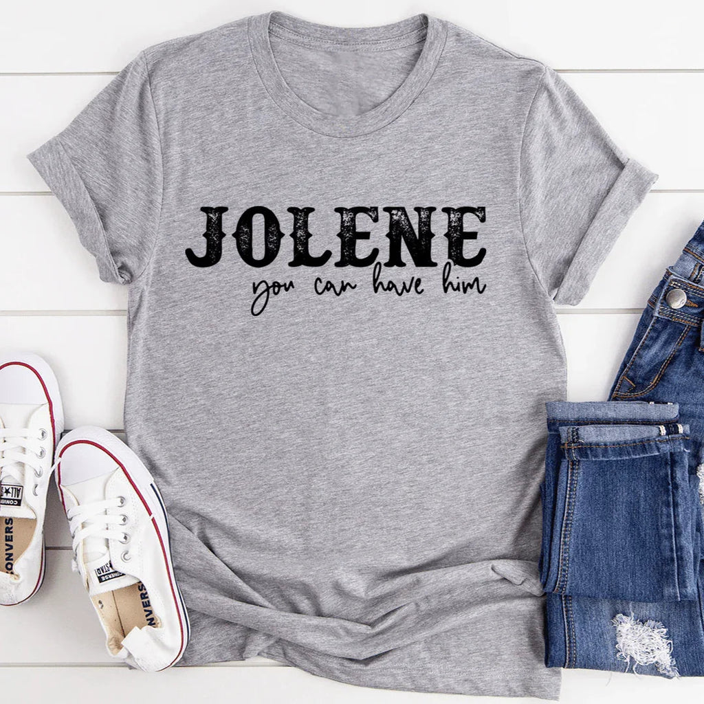 Funny Country Song Parody Top – "Jolene You Can Have Him" product image 1