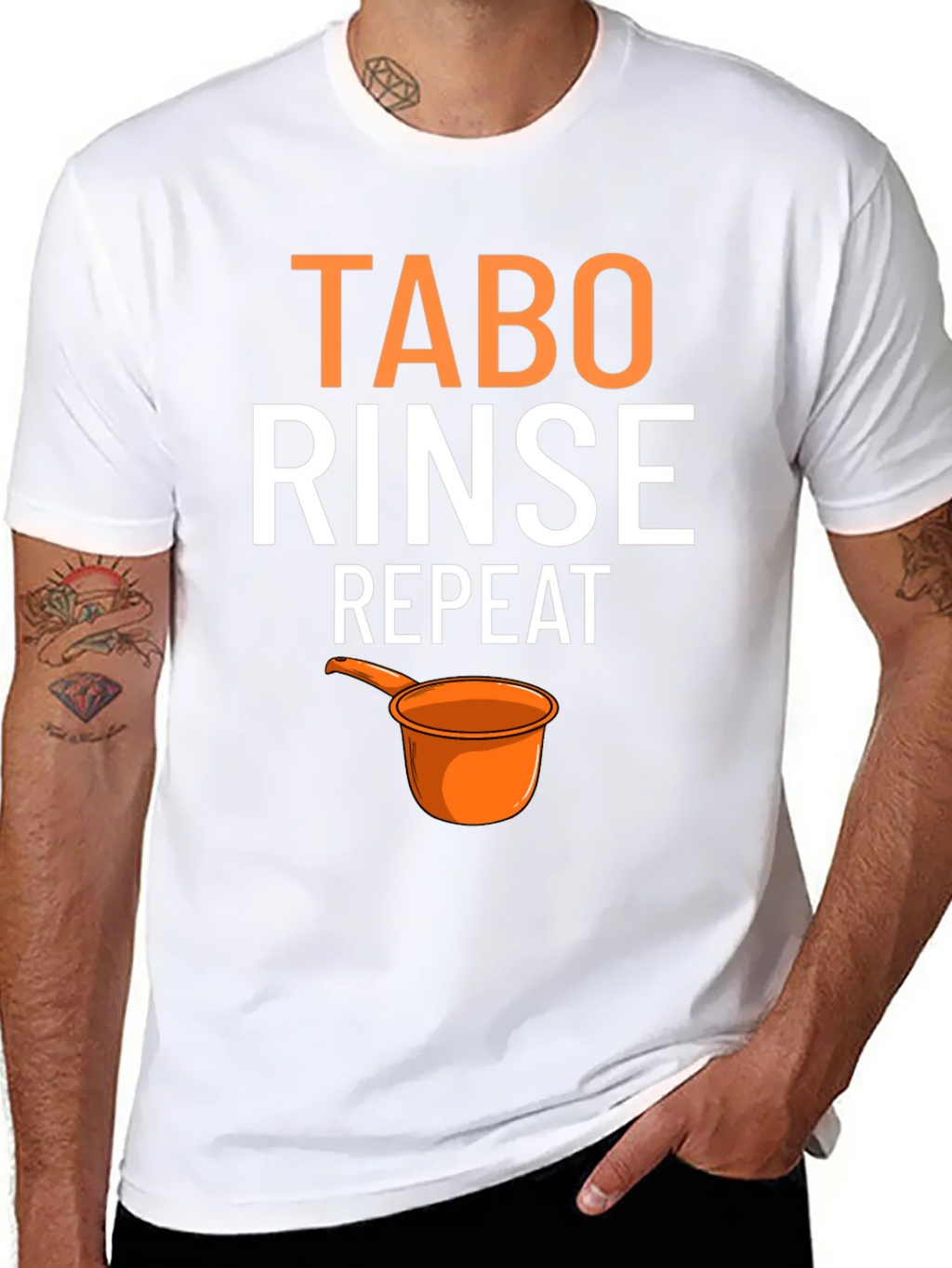 Tabo Rinse Repeat Graphic Tee product image 4
