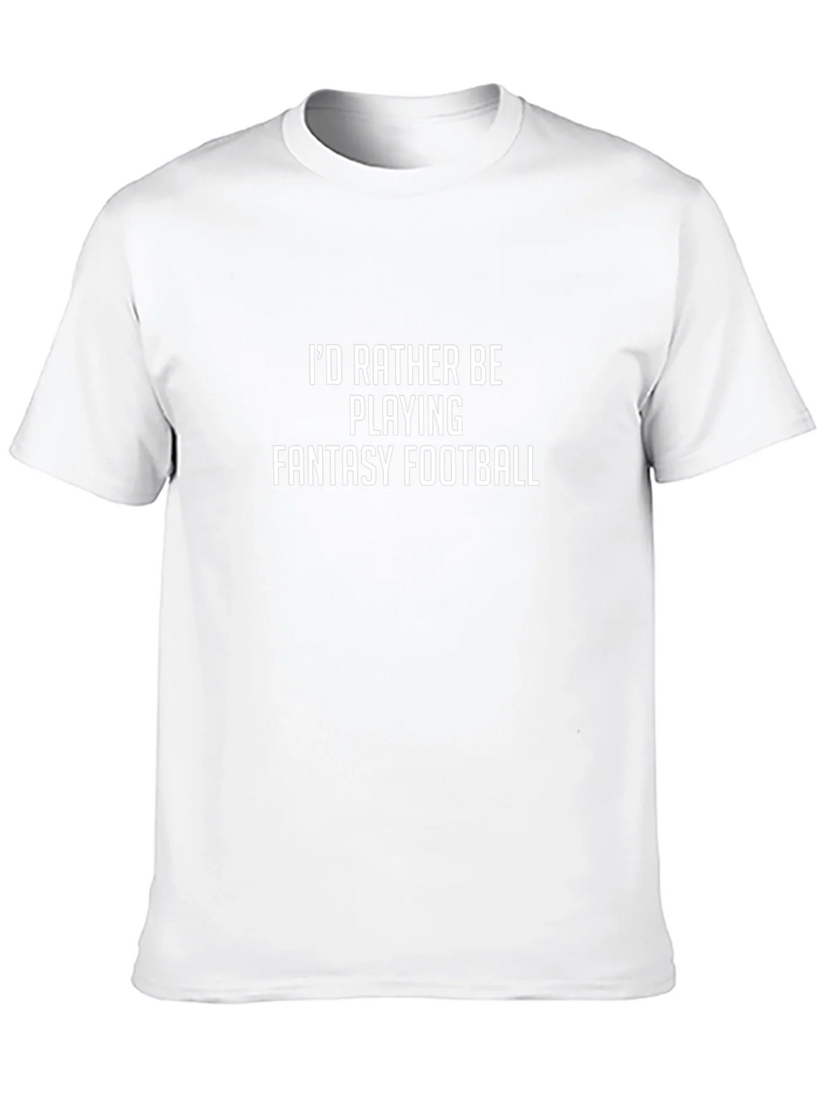 Fantasy Football T-Shirt - Id Rather Be Playing product image 3
