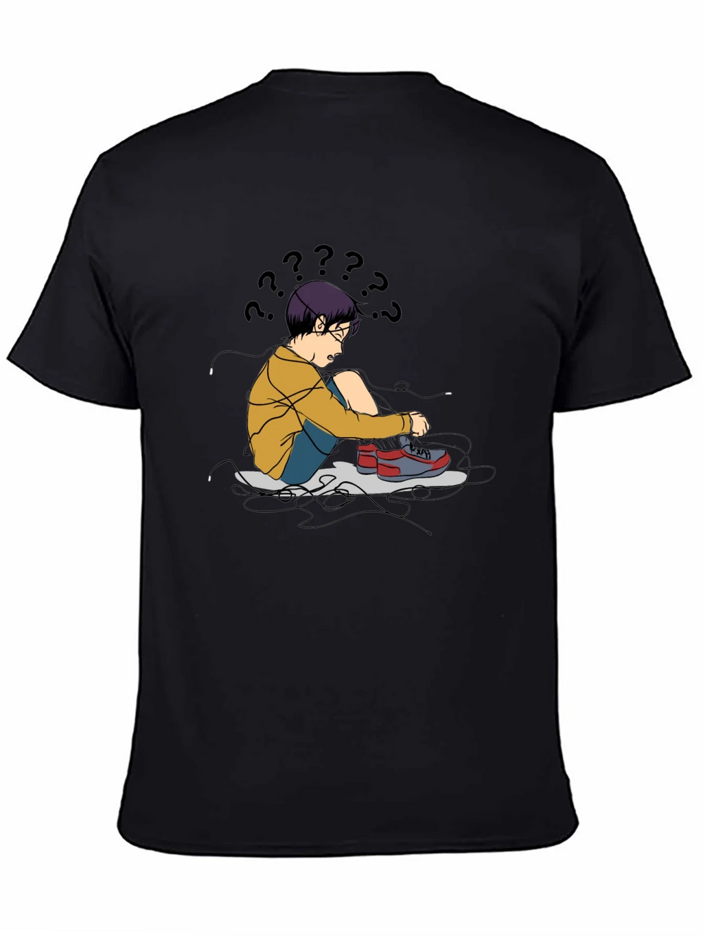 Confused Kid T-Shirt - Soft Cotton Graphic Tee product image 4