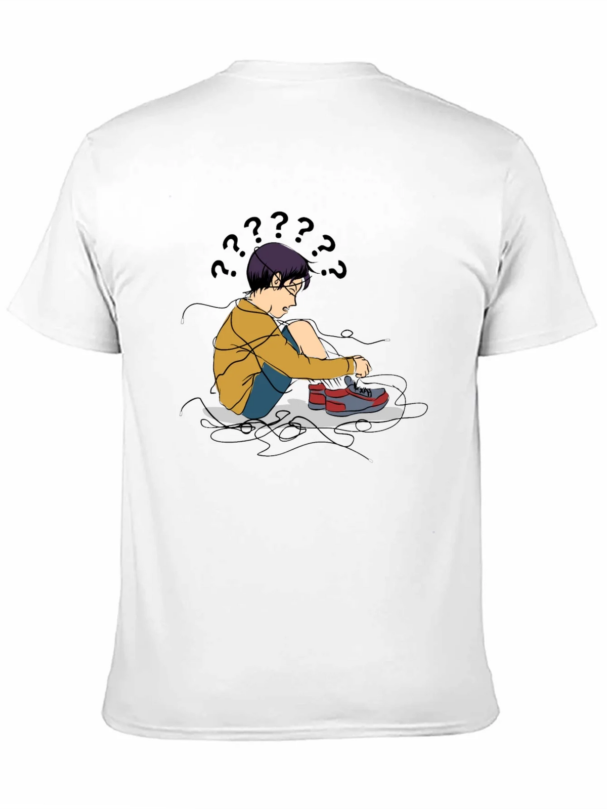 Confused Kid T-Shirt - Soft Cotton Graphic Tee product image 10