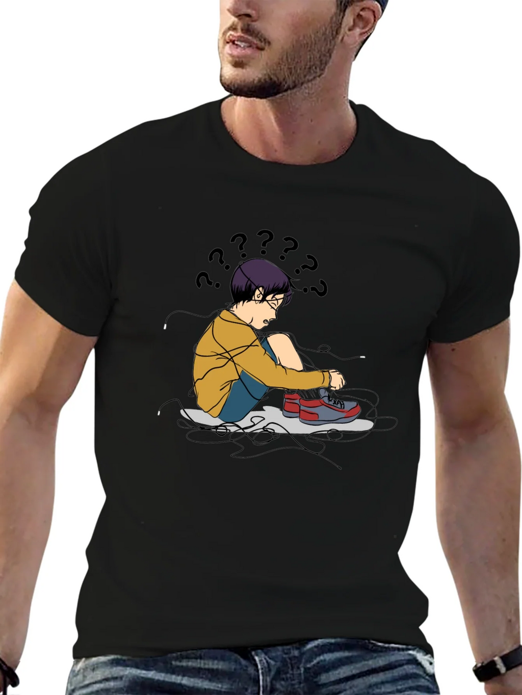 Confused Kid T-Shirt - Soft Cotton Graphic Tee product image 6
