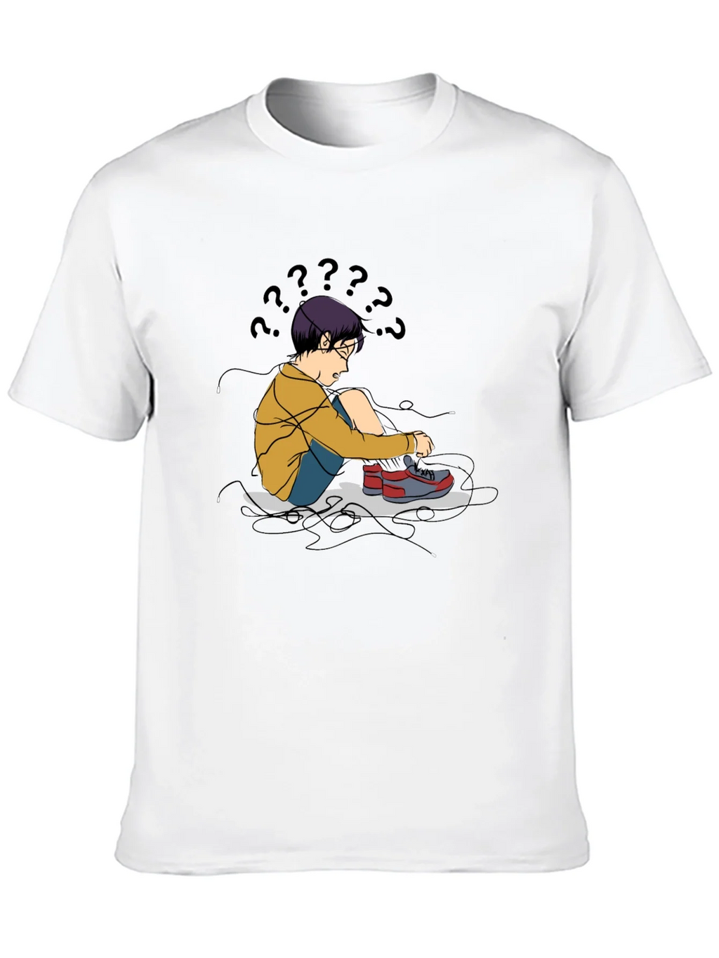 Confused Kid T-Shirt - Soft Cotton Graphic Tee product image 9
