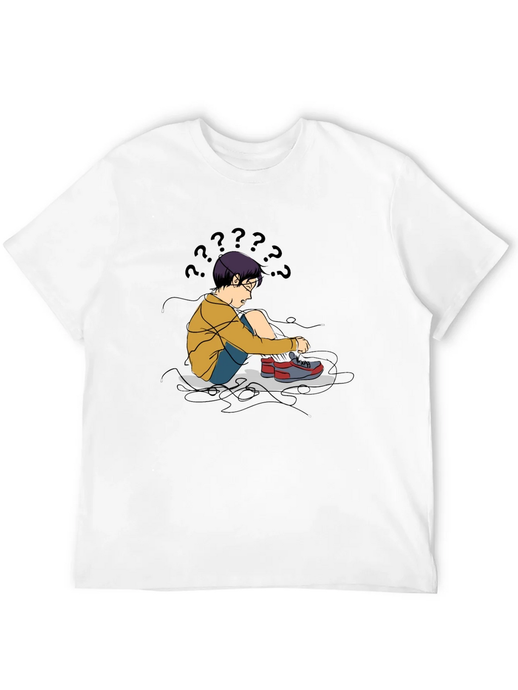 Confused Kid T-Shirt - Soft Cotton Graphic Tee product image 11