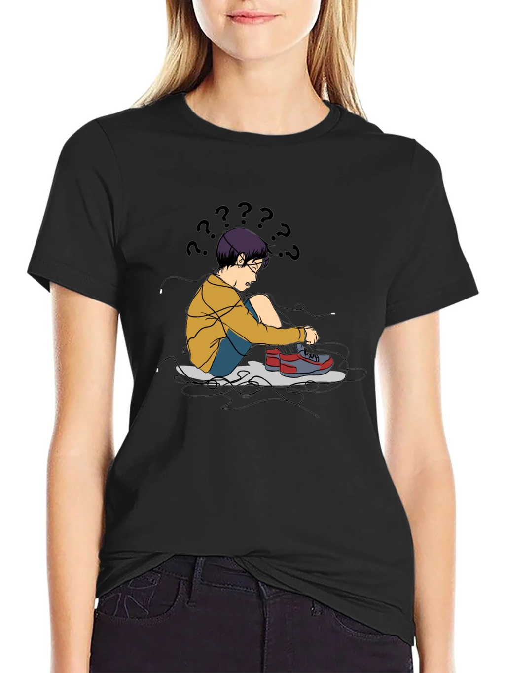 Confused Kid T-Shirt - Soft Cotton Graphic Tee product image 2