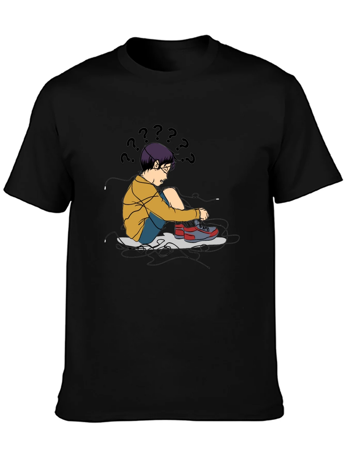 Confused Kid T-Shirt - Soft Cotton Graphic Tee product image 3