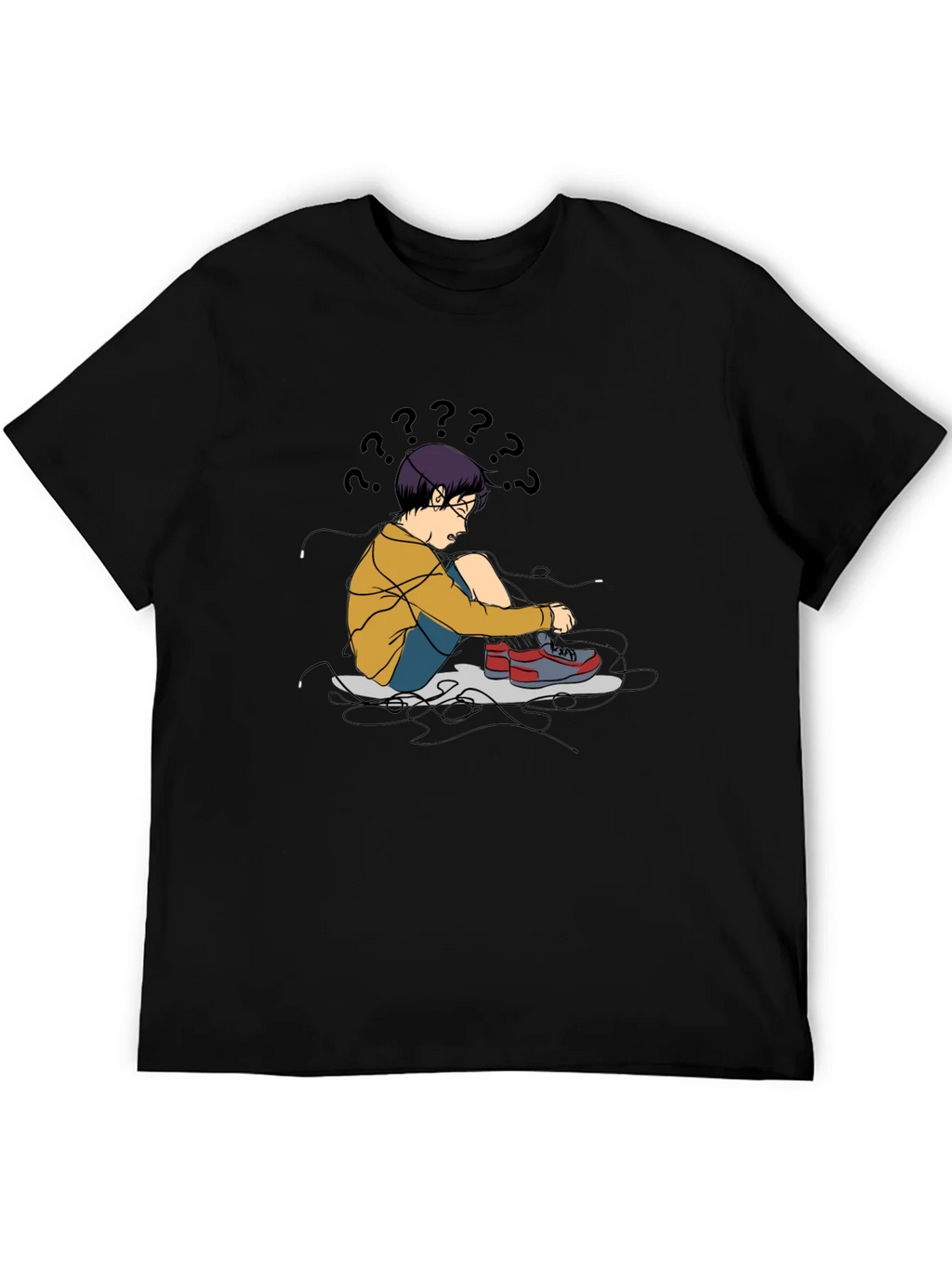 Confused Kid T-Shirt - Soft Cotton Graphic Tee product image 5