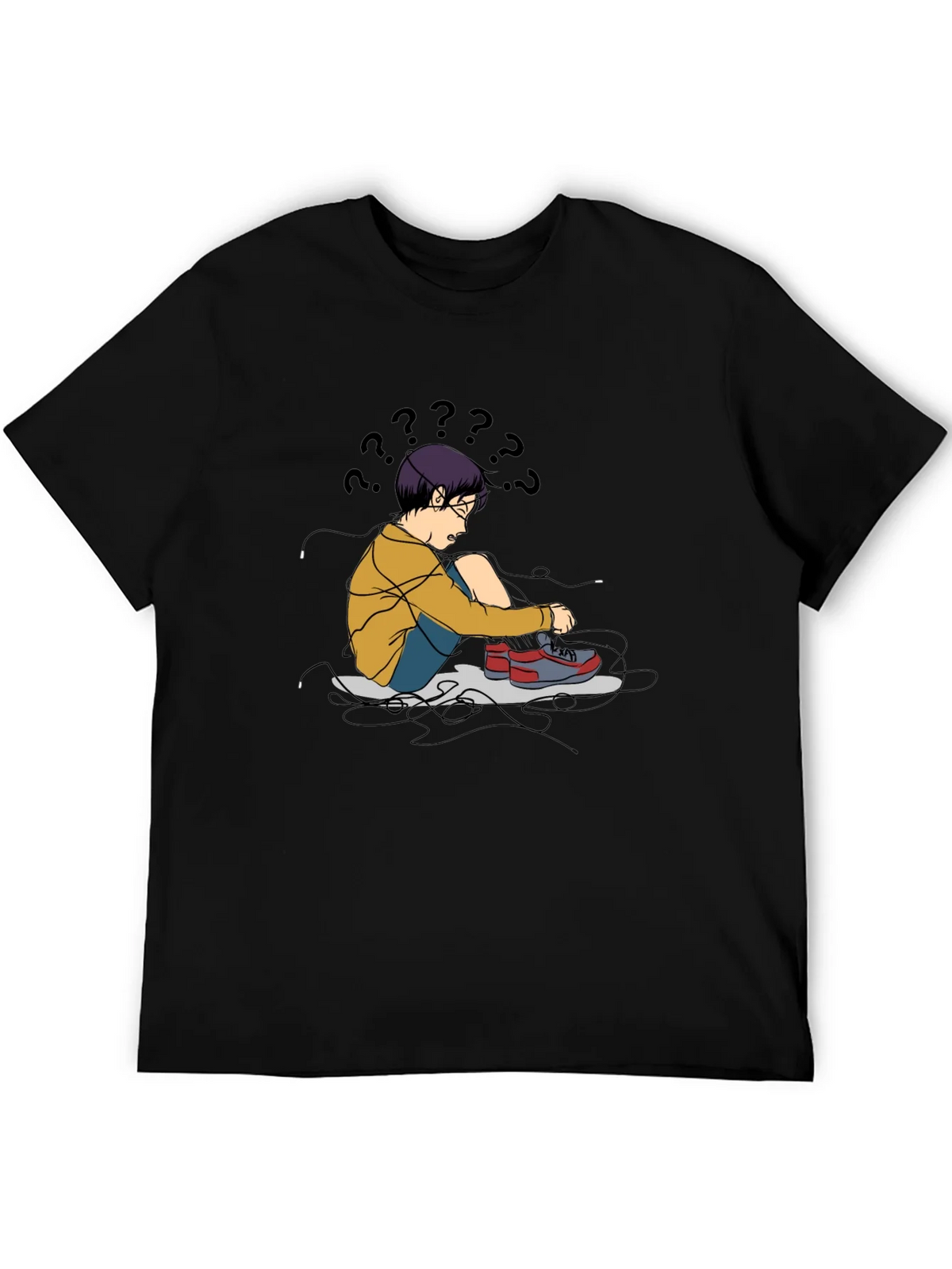 Confused Kid T-Shirt - Soft Cotton Graphic Tee product image 5