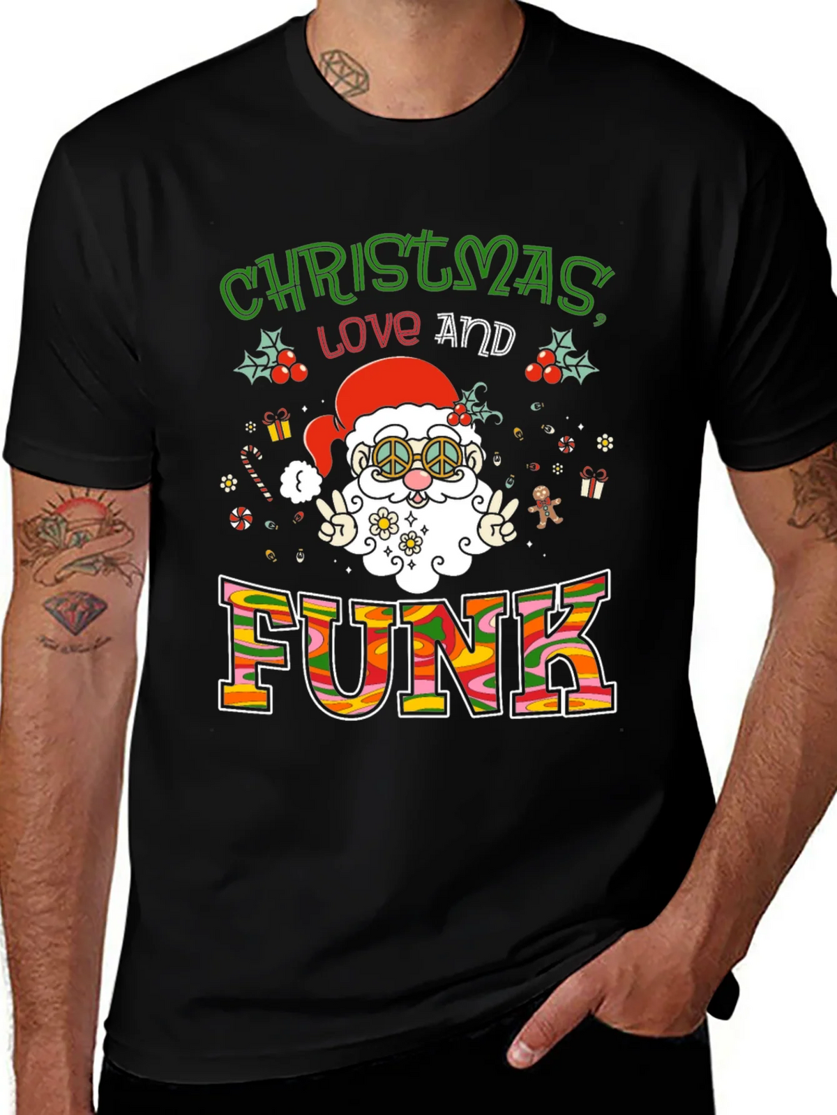 Christmas Love and Funk T-Shirt product image 1