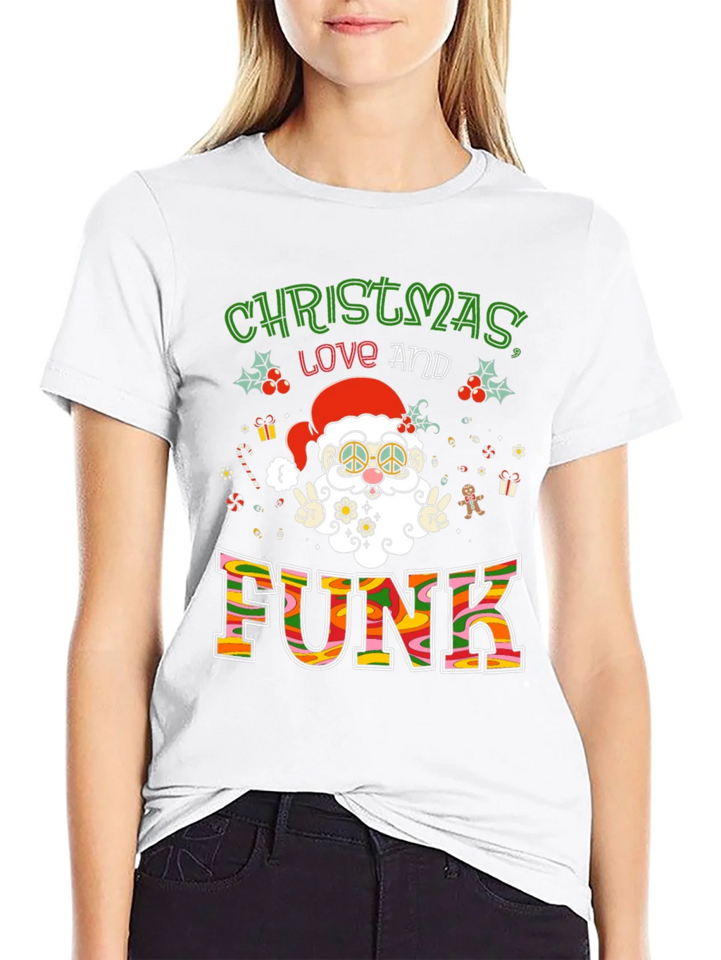 Christmas Love and Funk T-Shirt product image 2