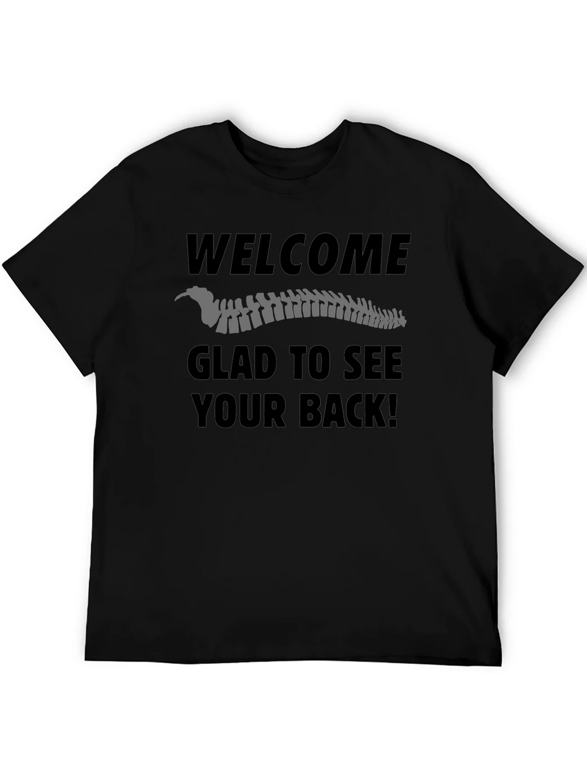 Welcome Spine T-Shirt - Funny Chiropractic Tee product image 1