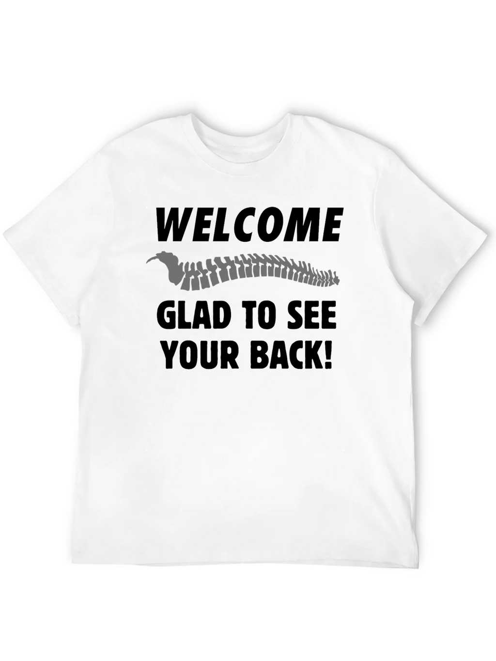 Welcome Spine T-Shirt - Funny Chiropractic Tee product image 3