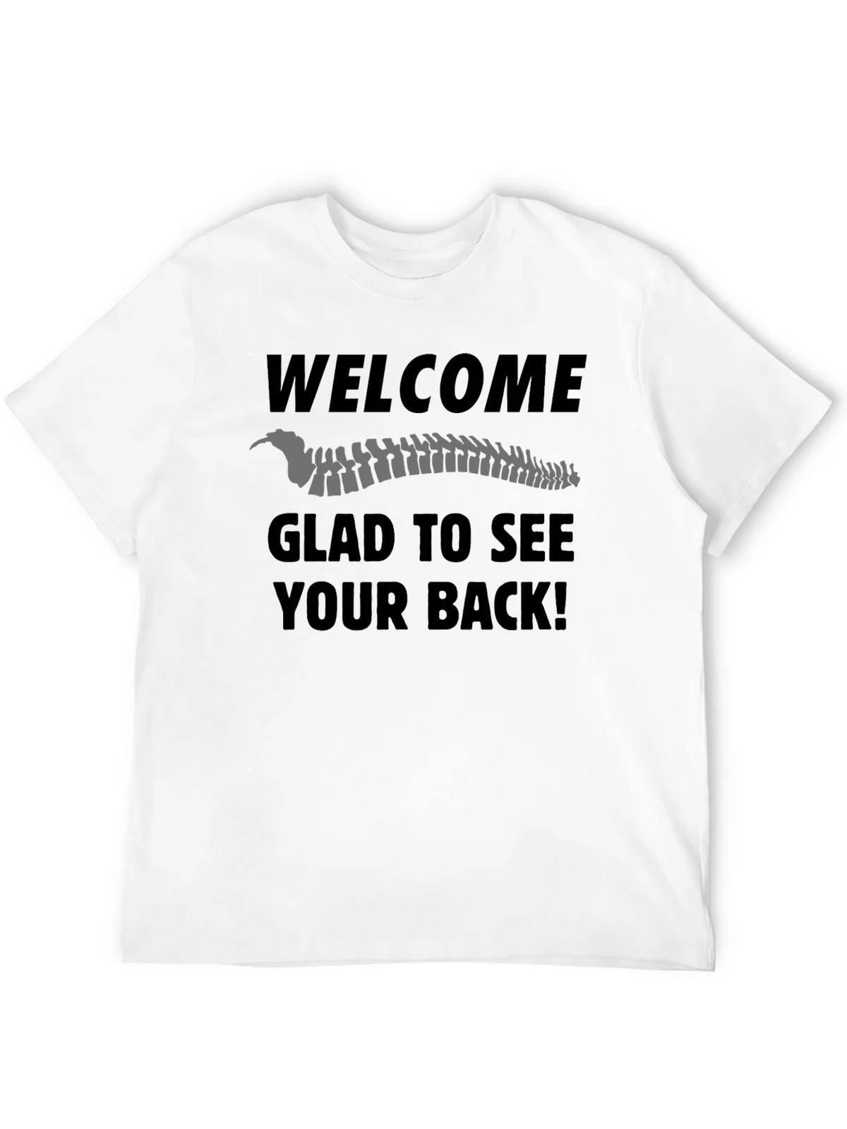 Welcome Spine T-Shirt - Funny Chiropractic Tee product image 3