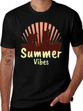 Summer Vibes Graphic Tee - Black T-Shirt product image 1