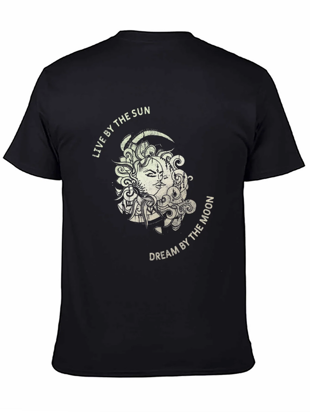 Sun & Moon Graphic Tee - Dreamy Unisex T-Shirt product image 2