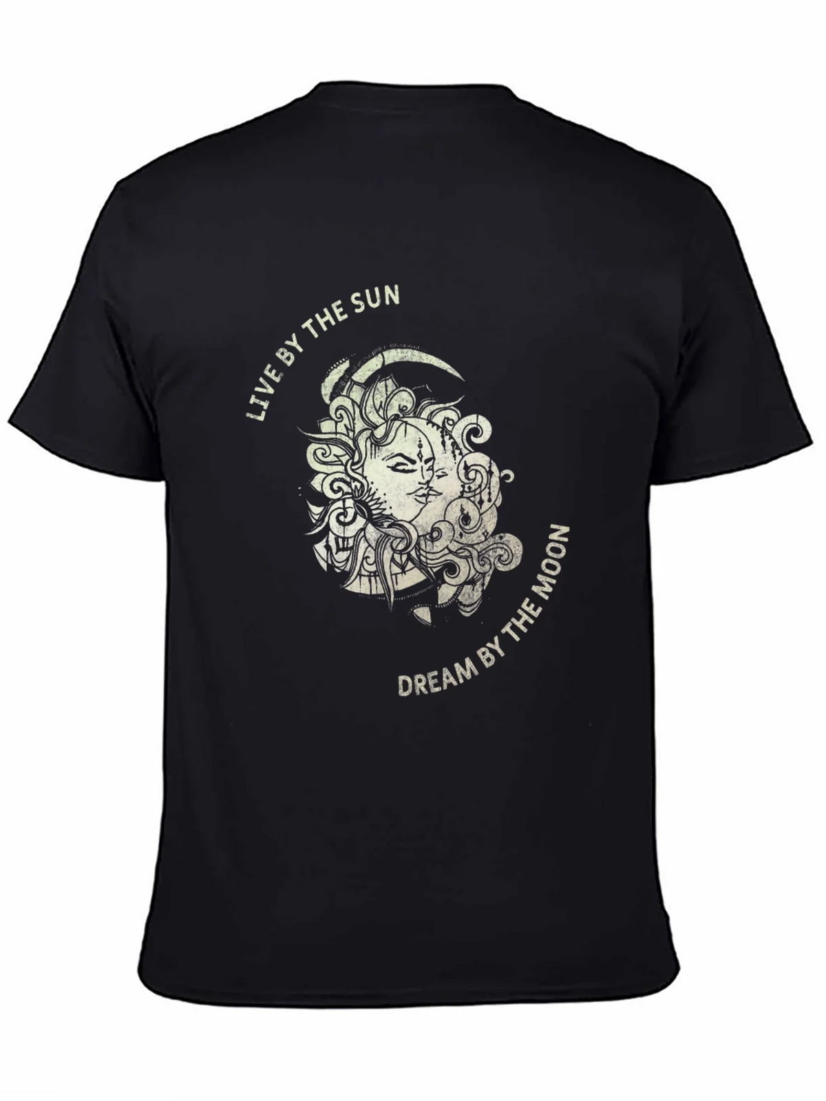 Sun & Moon Graphic Tee - Dreamy Unisex T-Shirt product image 2