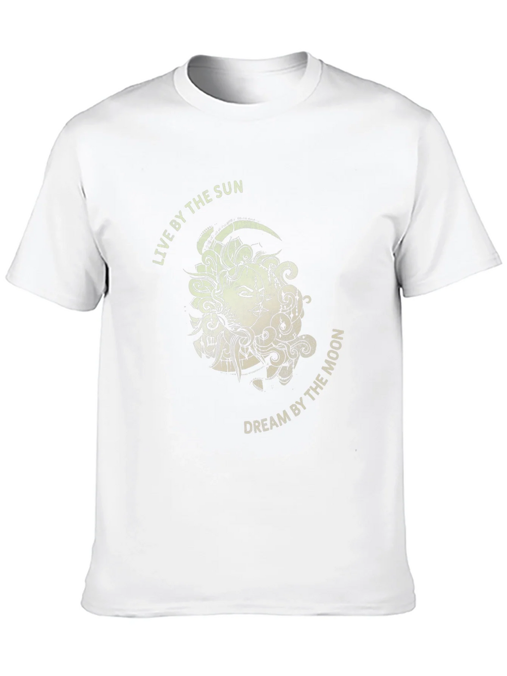 Sun & Moon Graphic Tee - Dreamy Unisex T-Shirt product image 4