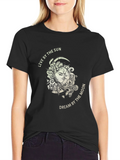 Sun & Moon Graphic Tee - Dreamy Unisex T-Shirt product image 1