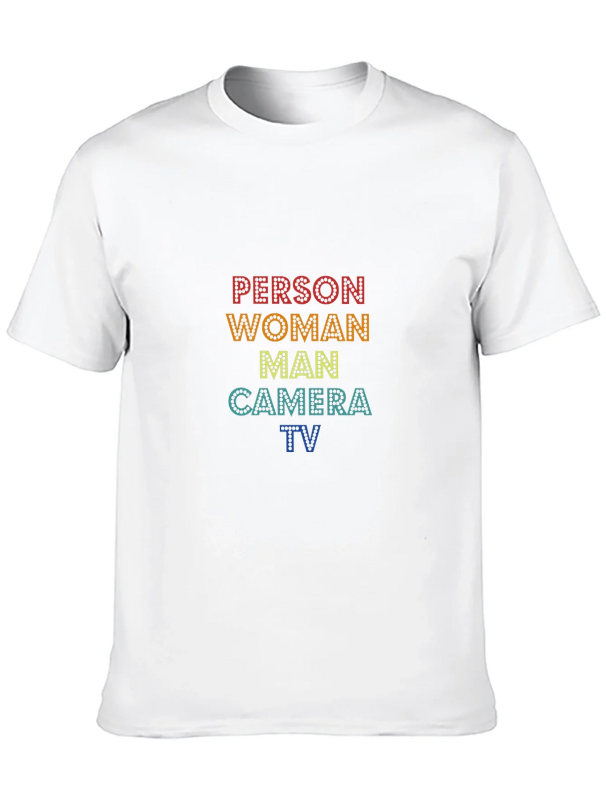 Person Woman Man Camera TV Black T-Shirt product image 9